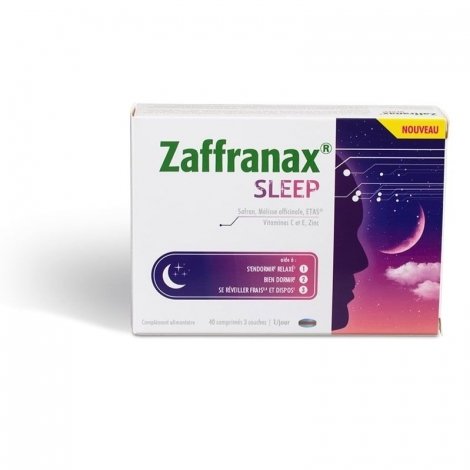 Zaffranax Sleep 40 comprimés pas cher, discount