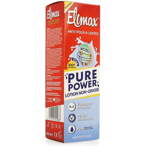 Elimax Pure Power Lotion Non-Grasse 100ml pas cher, discount