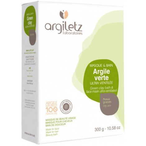 Argiletz Argile Verte Ultra-Ventilée 300g pas cher, discount