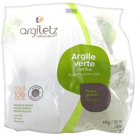 Argiletz Argile Verte Surfine 1kg pas cher, discount
