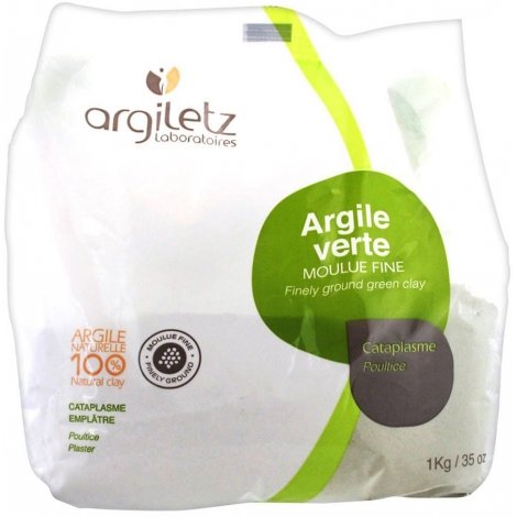 Argiletz Argile Verte Moulue Fine 1kg pas cher, discount