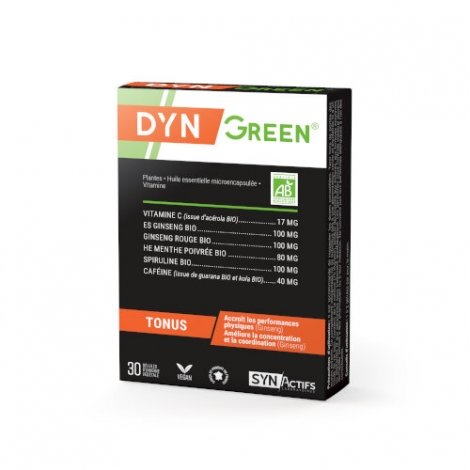 Synactifs Dyngreen Tonus 30 gélules pas cher, discount