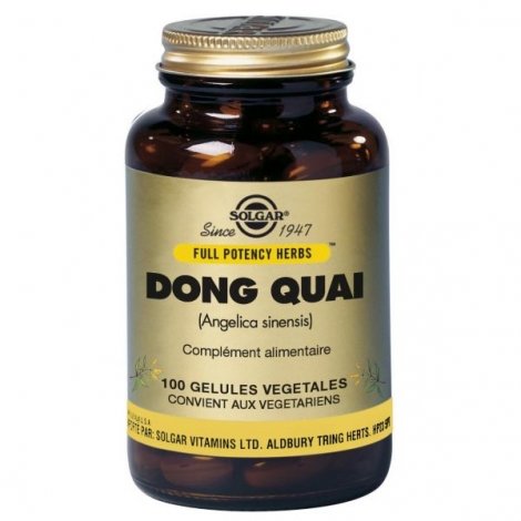 Solgar Dong Quai 100 gélules végétales pas cher, discount