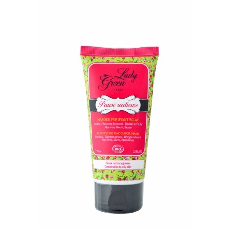 Lady Green Pause Radieuse Masque Purifiant Eclat 75ml pas cher, discount