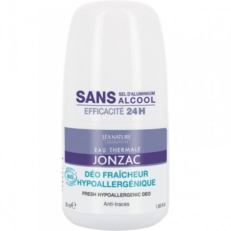 Jonzac Déo Fraîcheur Hypoallergénique Bio 50ml pas cher, discount