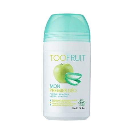Toofruit Mon Premier Déo Pomme Aloe Vera Roll-On 50ml pas cher, discount
