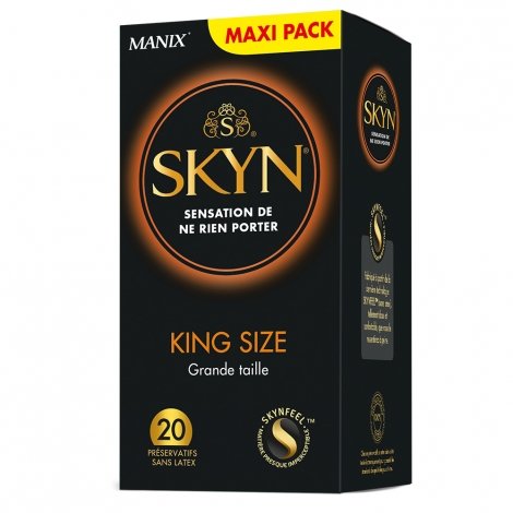 Manix Skyn King Size 20 préservatifs pas cher, discount