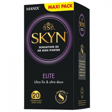 Manix Skyn Elite 20 préservatifs pas cher, discount