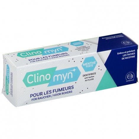 ClinoMyn Dentifrice pour les Fumeurs Menthe Forte 75ml pas cher, discount