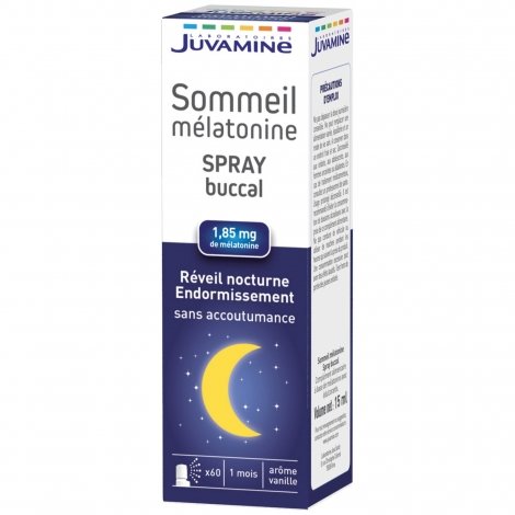 Juvamine Sommeil Mélatonine Spray Buccal 15ml pas cher, discount