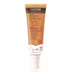 Cattier Spray Protection Solaire Visage & Corps SPF30 125ml
