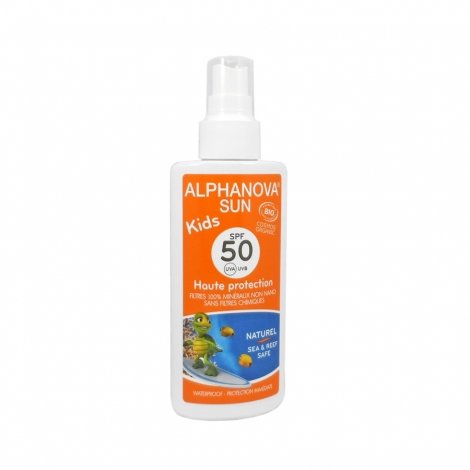 Alphanova Sun Kids Crème Solaire Bio SPF50 125ml pas cher, discount