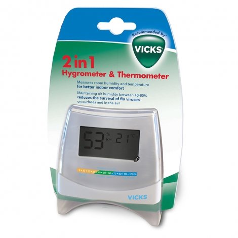 Vicks Hygromètre & Thermomètre 2 en 1 V-70EMEA pas cher, discount