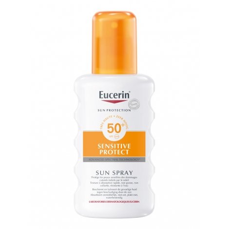Eucerin Sensitive Protect Sun Spray SPF50+ 200ml pas cher, discount