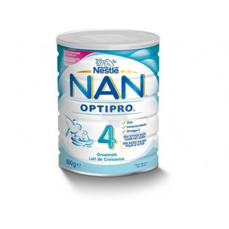 Nestlé NAN Optipro 4 Lait de Croissance 800g pas cher, discount