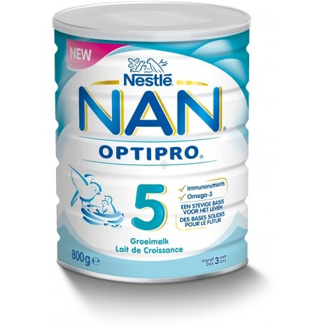 Nestlé NAN Optipro 5 Lait de Croissance 800g pas cher, discount