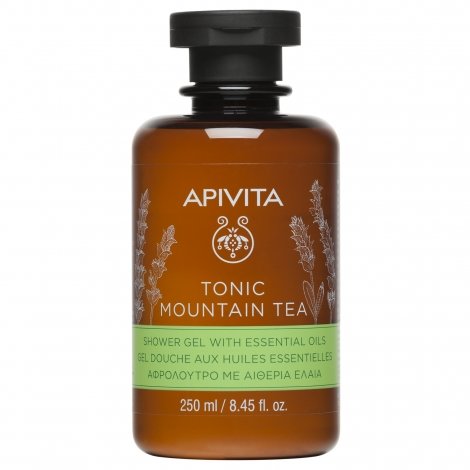 Apivita Tonic Mountain Tea Gel Douche aux Huiles Essentielles 250ml pas cher, discount