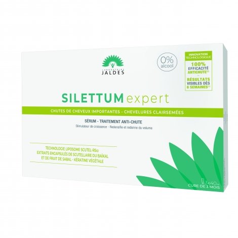 Laboratoire Jaldes Silettum Expert Traitement Anti-Chute 3 x 40ml pas cher, discount