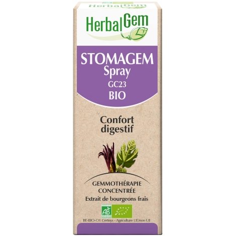 HerbalGem Stomagem Spray GC23 Confort Digestif Bio 10ml pas cher, discount