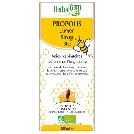 Herbalgem Sirop Propolis Junior Bio 150ml pas cher, discount