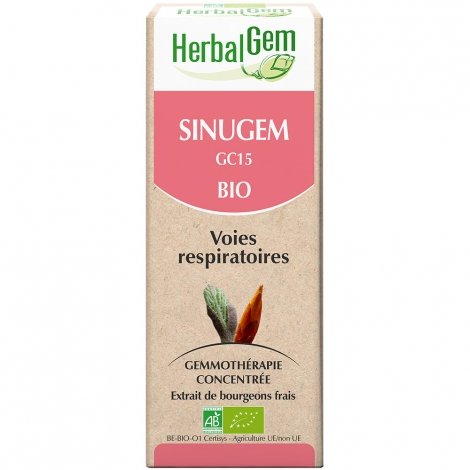 Herbalgem Sinugem GC15 Voies Respiratoires Bio 50ml pas cher, discount