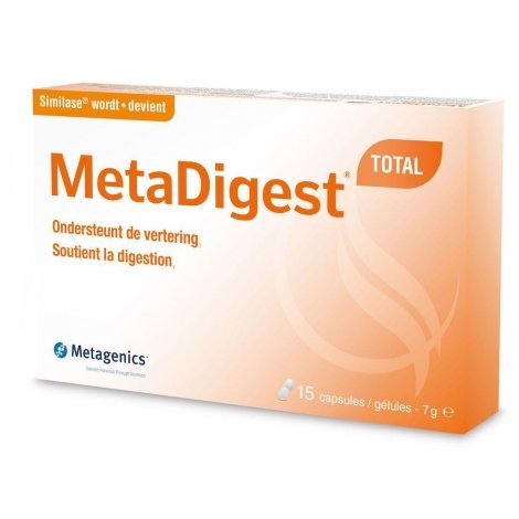 Metagenics MetaDigest Total DIgestion 15 gélules pas cher, discount