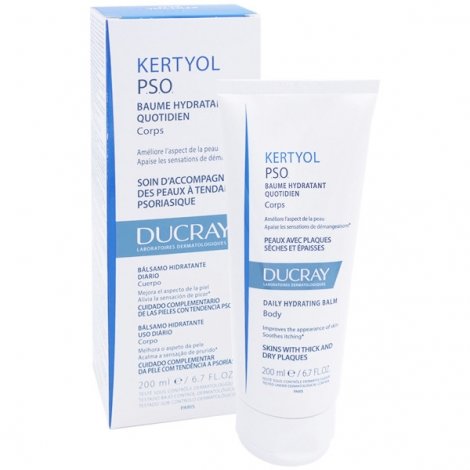 Ducray Kertyol P.S.O. Baume Hydratant Quotidien Corps 200ml pas cher, discount