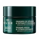 Nuxe Bio Organic Graines de Sésame & Extrait d'Agrumes Masque Détoxifiant Eclat 50ml