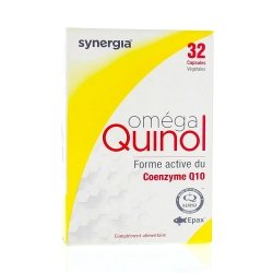 Synergia Oméga Quinol 32 capsules