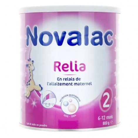 Novalac Relia Lait 2ème Âge 800g pas cher, discount