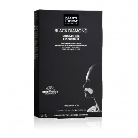 Martiderm Black Diamond Contour des Lèvres 4 Patchs + Gel 4ml pas cher, discount