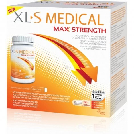 XLS Medical Max Strength / Extra Fort 120 comprimés : Tous les Produits XLS  Medical Max Strength / Extra Fort 120 comprimés Pas Cher & Discount