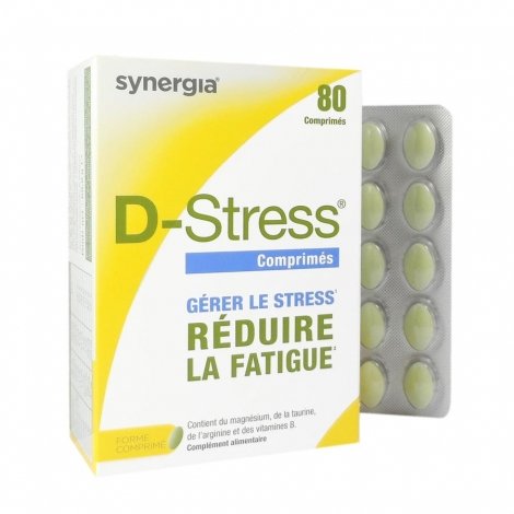 Synergia D-Stress 80 Comprimés pas cher, discount
