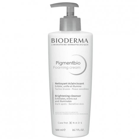 Bioderma Pigmentbio Foaming Cream Nettoyant Eclaircissant 500ml pas cher, discount