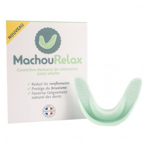 Machouyou MachouRelax Gouttière Dentaire de Relaxation pour Adulte 1 pièce pas cher, discount