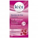 Veet Hair Minimizer Bande de Cire Peaux Normales 40 pièces