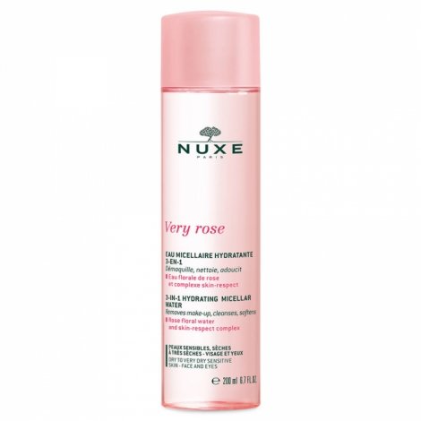 Nuxe Very Rose Eau Micellaire Hydratante 3 en 1 200ml pas cher, discount