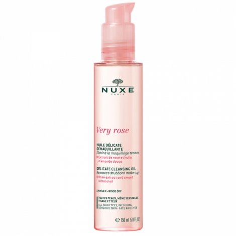 Nuxe Very Rose Huile Délicate Démaquillante 150ml pas cher, discount