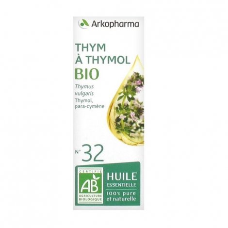 Arkopharma Thym à Thymol Bio 5ml pas cher, discount