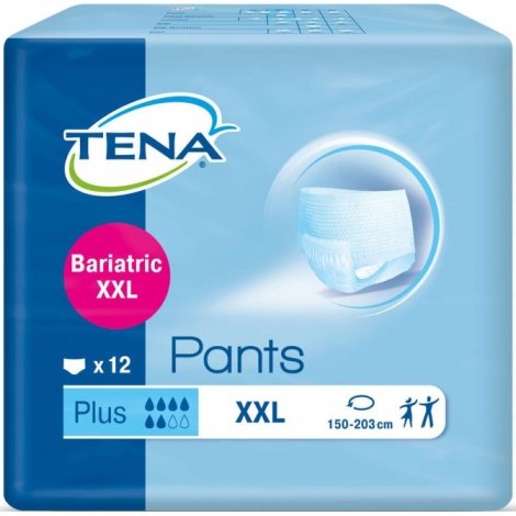 Tena Pants Plus Bariatric Taille XXL 12 pièces pas cher, discount