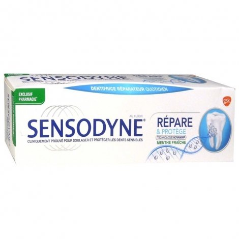 Sensodyne Dentifrice Répare & Protège Menthe Fraîche 75ml pas cher, discount