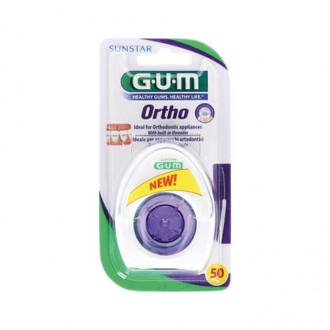 Gum Ortho Floss - Fil Dentaire 50m pas cher, discount