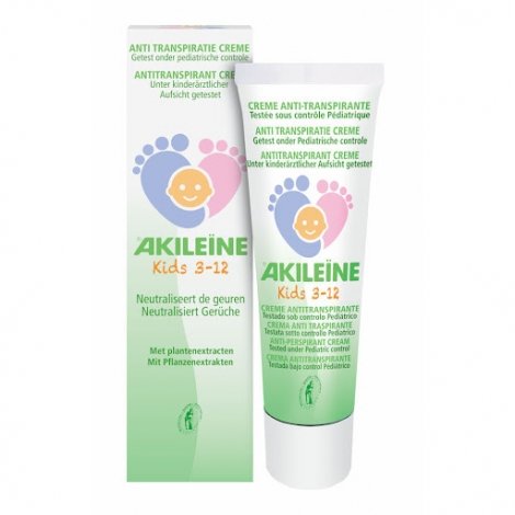Akileïne Kids 3-12 Crème Anti-Transpirante 50ml pas cher, discount