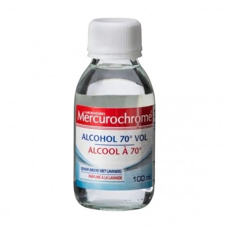 Mercurochrome Alcool 70° Lavande 100ml pas cher, discount