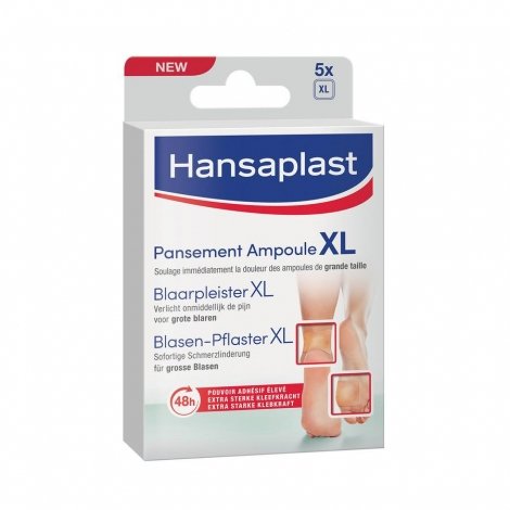 Hansaplast Pansement Ampoule XL 5 pièces pas cher, discount