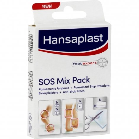 Hansaplast SOS Mix Pack Pansements Ampoule pas cher, discount