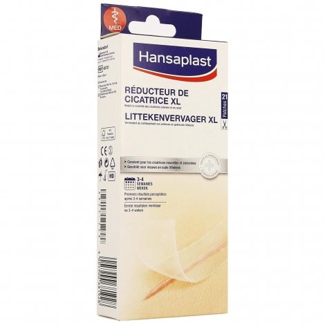 Hansaplast Réducteur de Cicatrices XL Pansement 21 patches pas cher, discount