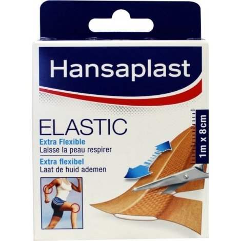 Hansaplast Elastic Pansement 1m x 8cm pas cher, discount