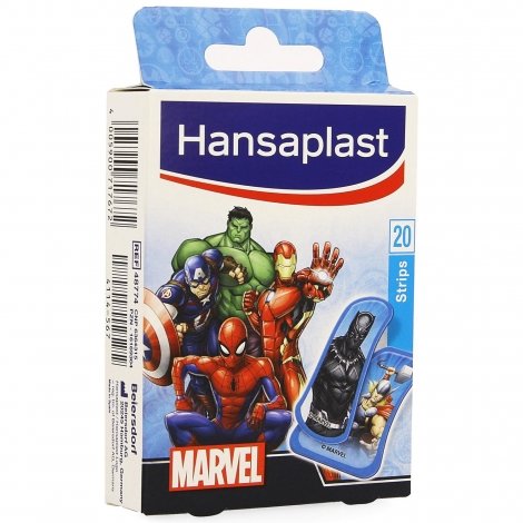 Hansaplast Junior Marvel Pansement Enfant 20 strips pas cher, discount
