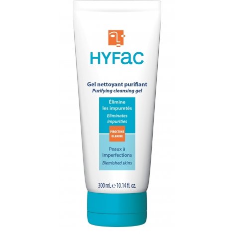 Hyfac Gel Nettoyant Purifiant 300ml pas cher, discount